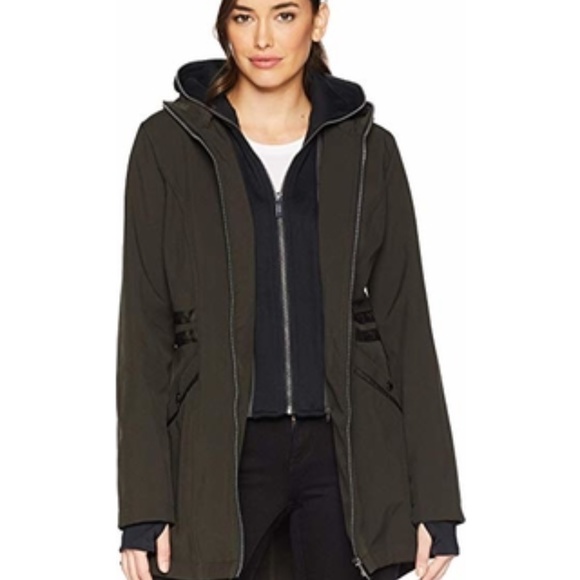 NWT FRENCH CONNECTION💥HP🎉Versatile Coat Olive, S - Picture 14 of 15